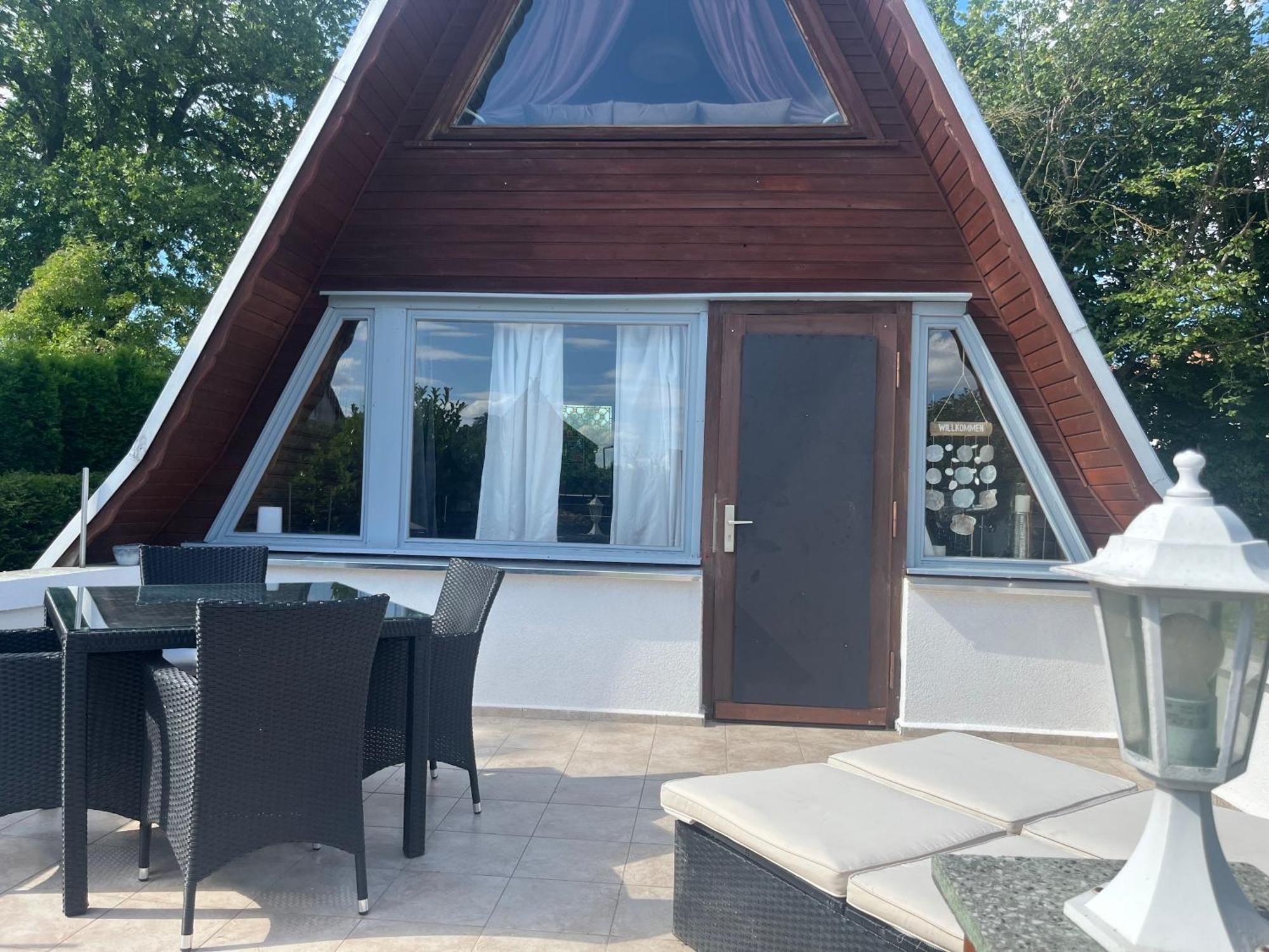 Strandnahe Finnhuette Elmenhorst/Lichtenhagen Bagian luar foto